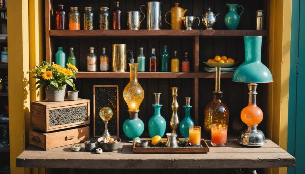 Chiner des objets de décoration rétro