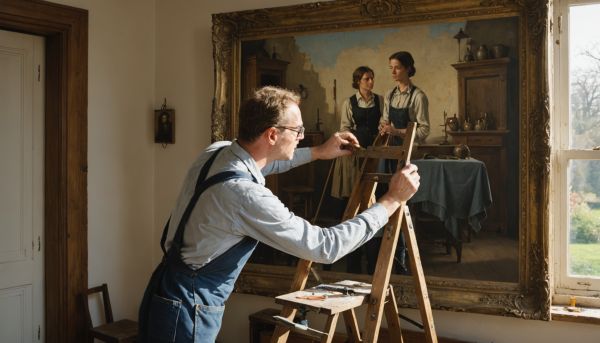 Comment accrocher un tableau lourd solidement ?