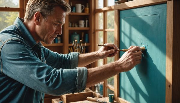 Peinture meuble bois
