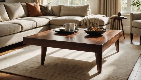 Table basse bois